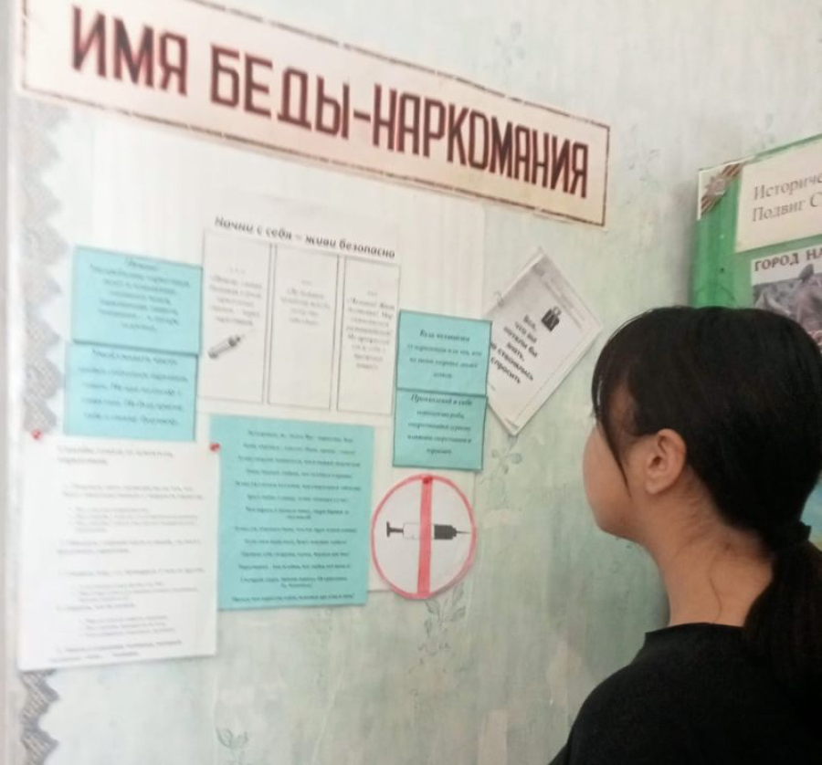 В Александровке прошла антинаркотическая беседа