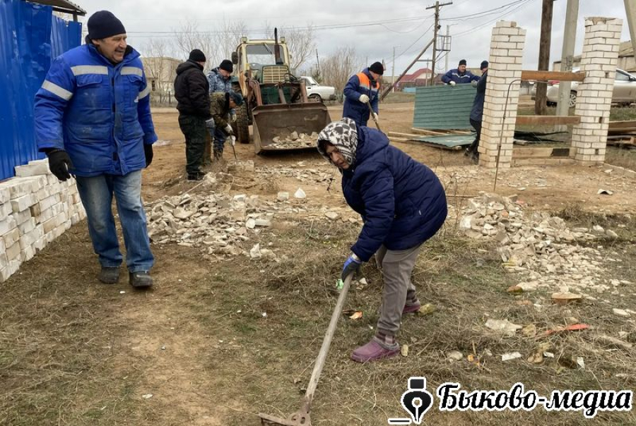 Луговопролейцы дружно справились с последствиями стихии