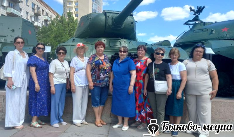 Волонтеры района побывали в Волгограде