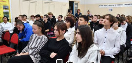 В Быковском аграрном техникуме состоялась встреча с земляком-участником СВО