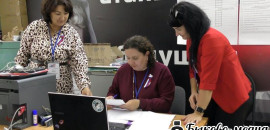 В Приморске два участка открыли двери для избирателей