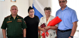 Орден Мужества бойца СВО передан его матери