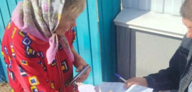 «Дитя Сталинграда» Таисия Васильевна Соколова приняла участие в голосовании