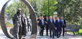 В Волгограде открылся сквер Станислава Говорухина