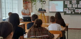 В Победе прошел киноклуб, приуроченный к акции «По следам героев»