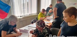 92-летняя участница голосования пришла на УИК №203 пешком