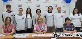 Волонтёры из аграрного техникума делают выборы доступнее на участке № 201