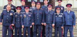 Делегация Волжского казачьего округа приняла участие в 32-м Войсковом отчётном Круге Всевеликого войска Донского