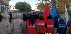 10 парней из Быковского района отправились на службу в Вооружённые Силы России