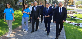 Вячеслав Володин провел рабочую встречу с губернатором Волгоградской области Андреем Бочаровым